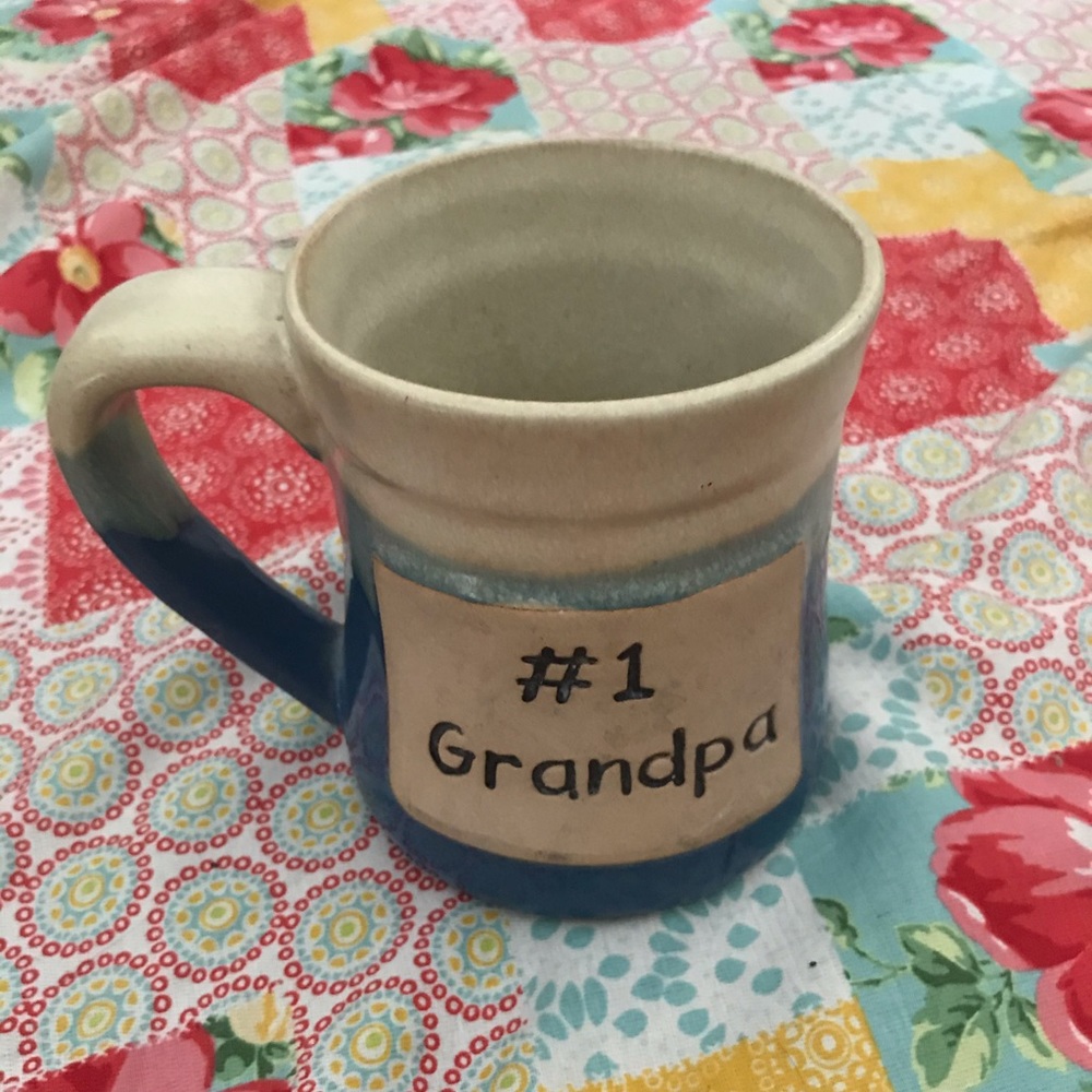 Artisan Handmade #1 Grandpa Mug